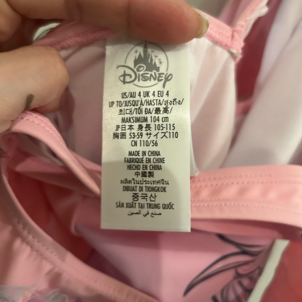 Disney's Frozen Elsa Girl's Swimsuit - Picture 3 of 4